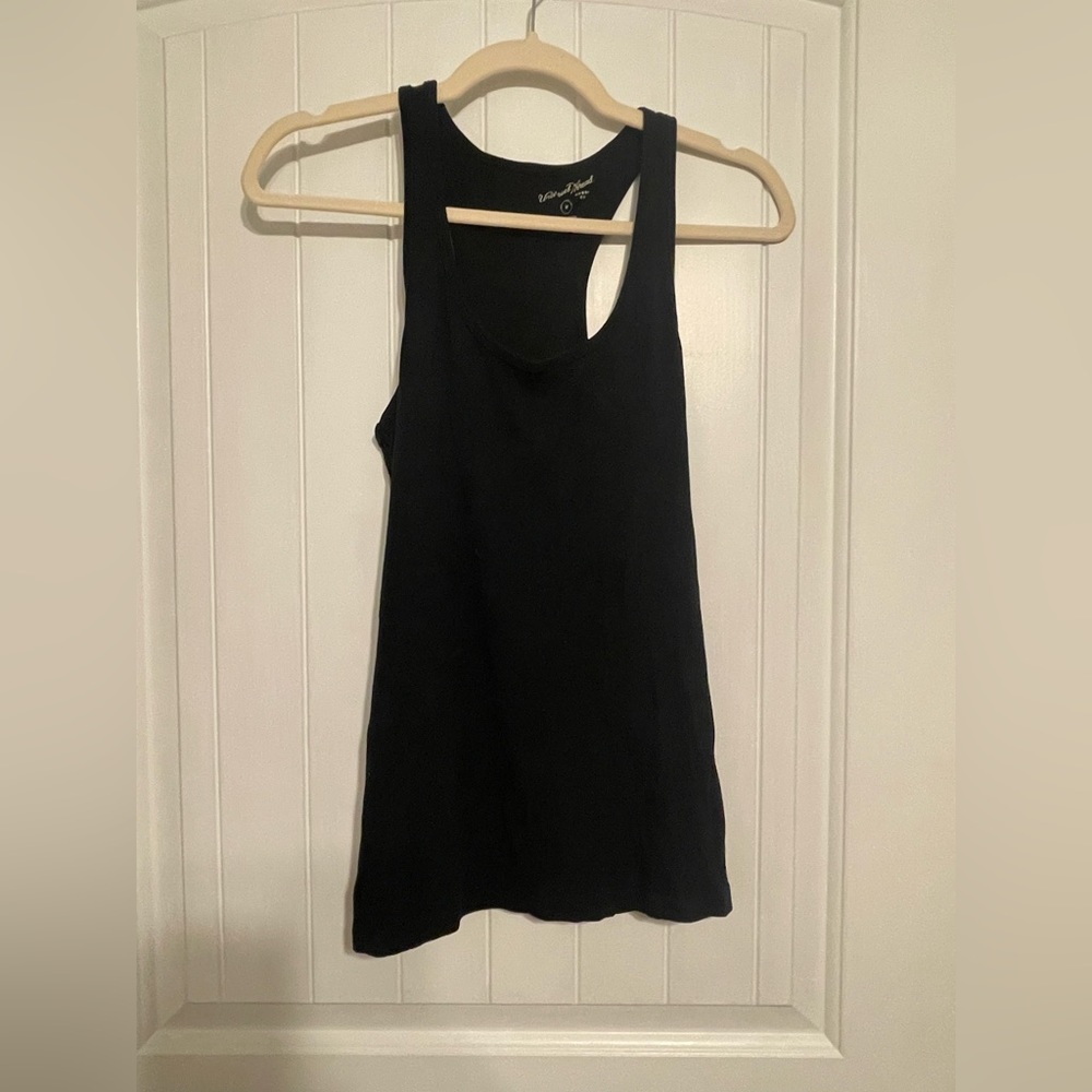 Ribbed racer back tank